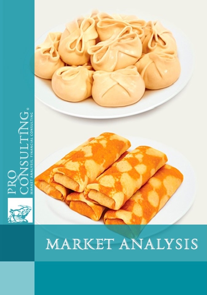 Market research report on frozen semi-finished products. 2015